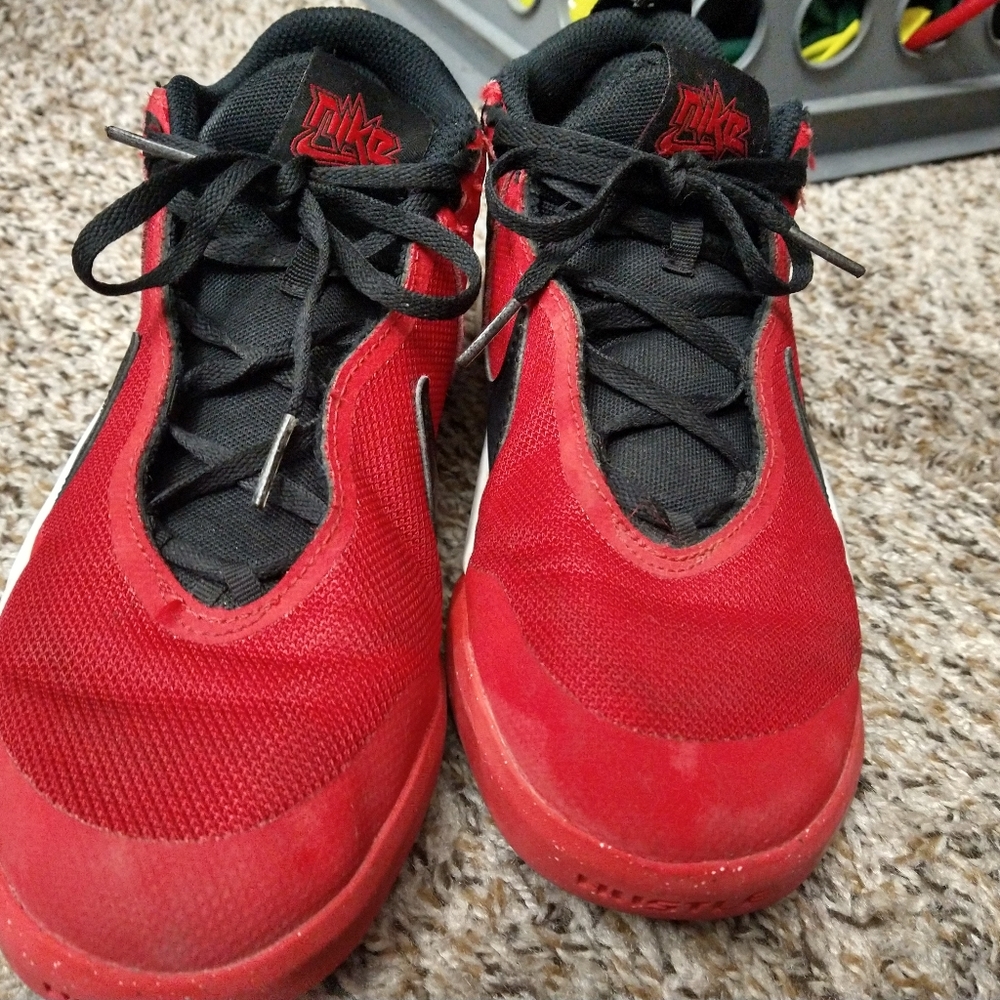 Boys Red Nike Shoes